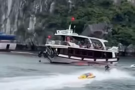 Hai tàu va chạm ở vịnh Lan Hạ, một du khách tử vong