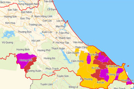 Cảnh báo nguy cơ lũ quét, sạt lở đất do mưa lớn