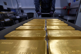 Giá vàng thế giới tăng trở lại