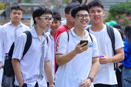 Các trường đại học bắt đầu công bố ngưỡng điểm xét tuyển đầu vào