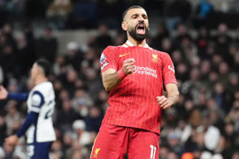 Liverpool vùi dập Tottenham trong trận cầu 9 bàn