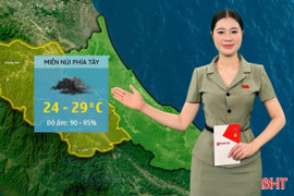 Dự báo thời tiết Hà Tĩnh hôm nay 20/9: Mưa trên diện rộng, có nơi mưa rất to