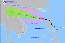 Thông tin mới về diễn biến của bão số 3