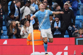 Man City thắng lớn nhất từ đầu mùa Ngoại hạng Anh