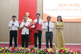 Đồng chí Dương Văn Tuấn giữ chức Bí thư Đảng ủy xã Đồng Lộc