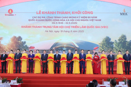 Tổ chức khánh thành, khởi công trực tuyến đồng thời các công trình lớn chào mừng Đại hội Đảng lần thứ XIV 