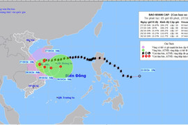 Diễn biến mới của bão số 6