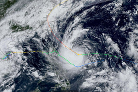 Philippines: Bão nhiệt đới Kong-rey mạnh lên thành siêu bão