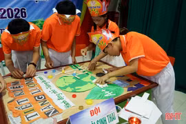 Sôi nổi hội thi sử dụng năng lượng tiết kiệm trong trường học