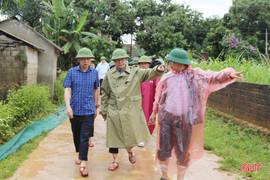 Rà soát các vùng có nguy cơ cao sạt lở đất, vùng trũng thấp, đảm bảo an toàn cho người dân