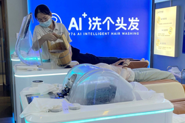 Gội đầu bằng AI