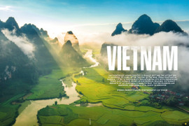 Việt Nam xuất hiện nổi bật trên bìa tạp chí du lịch hàng đầu thế giới