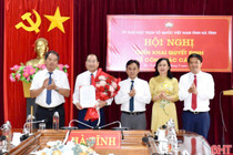 Điều động đồng chí Nguyễn Thế Hoàn đến công tác tại Ủy ban MTTQ tỉnh Hà Tĩnh 