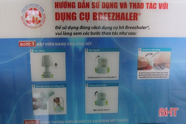 Bác sỹ Hà Tĩnh khuyến cáo với bệnh nhân COPD có tiền sử hút thuốc lá