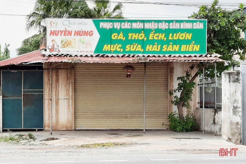 Tạm dừng kinh doanh các dịch vụ dọc QL 1A và đường tránh QL 1A đoạn qua huyện Cẩm Xuyên
