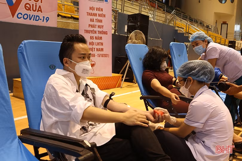 Tuổi trẻ Hà Tĩnh hiến 792 đơn vị máu bổ sung cho các tỉnh, thành phía Nam