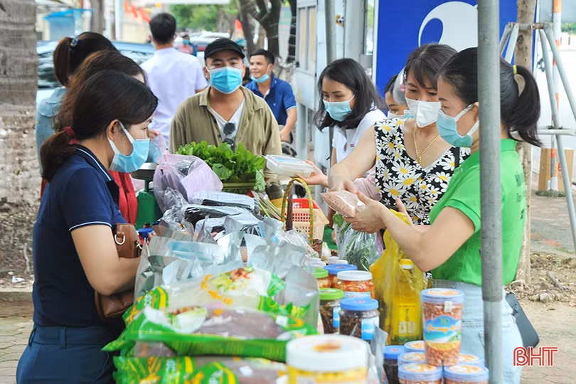 Tuần lễ kết nối tiêu thụ nông sản tại Hà Tĩnh phấn đấu tiêu thụ gần 200 tấn sản phẩm