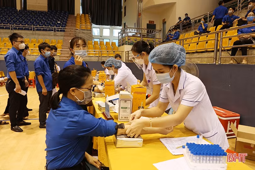 Tuổi trẻ Hà Tĩnh hiến 792 đơn vị máu bổ sung cho các tỉnh, thành phía Nam