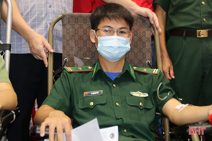 Thị xã Kỳ Anh tiếp nhận 324 đơn vị máu tình nguyện 