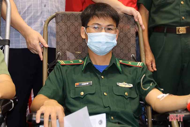 Thị xã Kỳ Anh tiếp nhận 324 đơn vị máu tình nguyện 