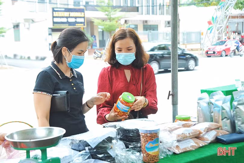 Tuần lễ kết nối tiêu thụ nông sản tại Hà Tĩnh phấn đấu tiêu thụ gần 200 tấn sản phẩm