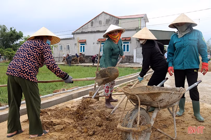 TX Kỳ Anh phát động 60 ngày cao điểm xây dựng nông thôn mới, đô thị văn minh