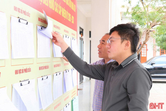 Danh sách 94 người ứng cử đại biểu HĐND tỉnh Hà Tĩnh khóa XIX 