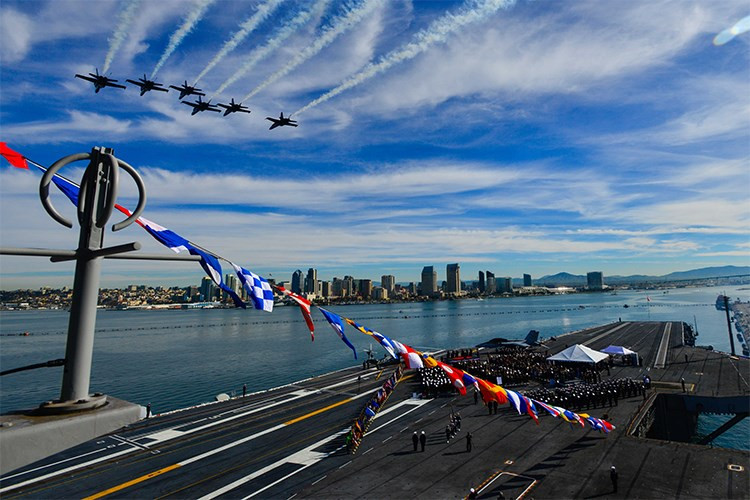 tuong tan nhom tau san bay my san sang tan cong trieu tien