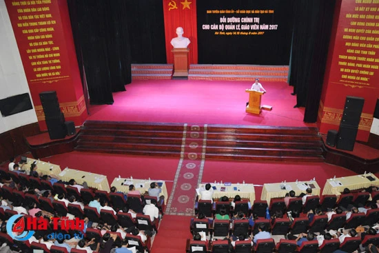 boi duong chinh tri he cho 700 can bo giao vien nganh giao duc