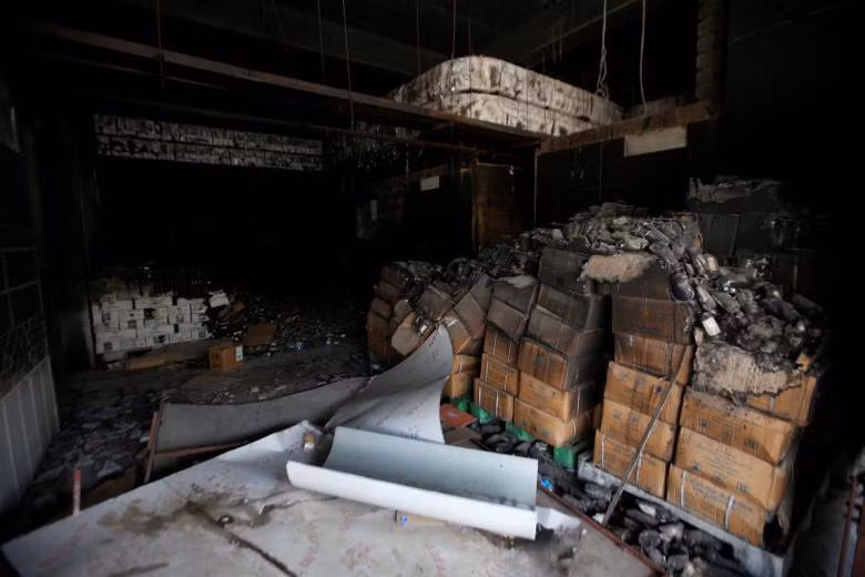 photo is sup do mosul tai thiet benh vien al khansa