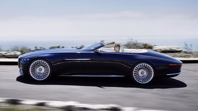 vision mercedes maybach 6 cabriolet xe mui tran sieu sang tuyet dep