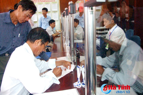 khai truong trung tam hanh chinh cong huyen duc tho