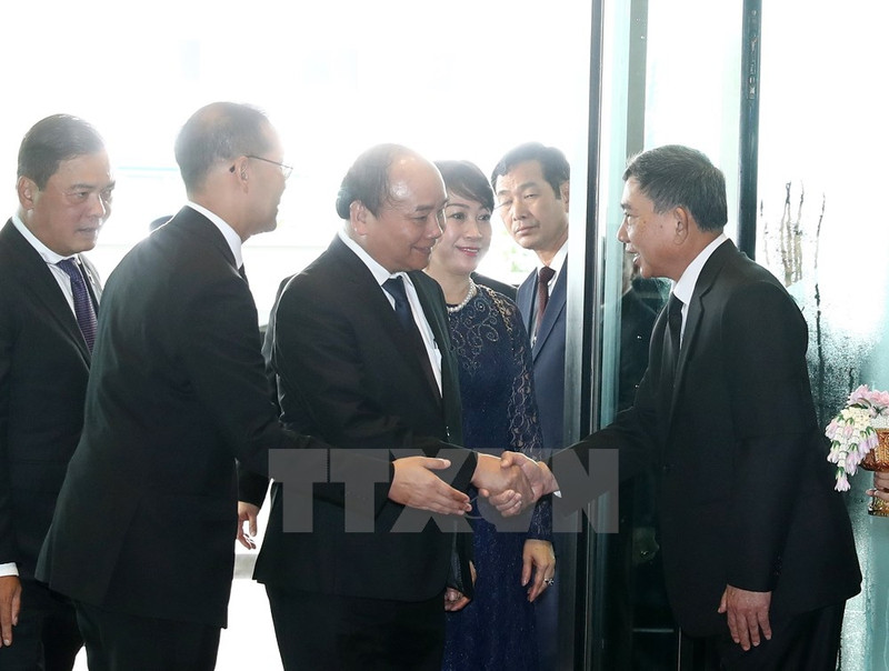 photo thu tuong nguyen xuan phuc va phu nhan tham thai lan