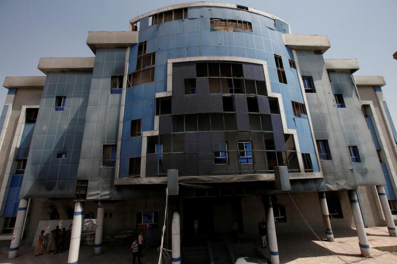 photo is sup do mosul tai thiet benh vien al khansa