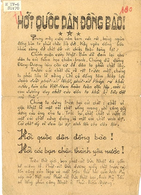 dau an mua thu cach mang 1945 qua nhung tai lieu lich su