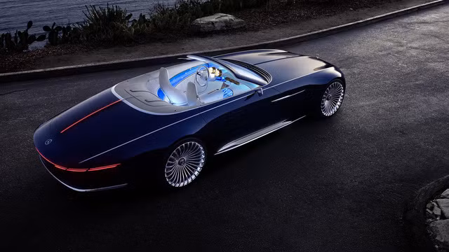 vision mercedes maybach 6 cabriolet xe mui tran sieu sang tuyet dep