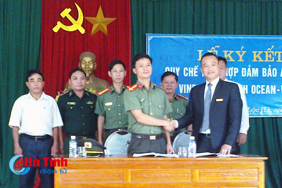 phoi hop dam bao an ninh trat tu khu vuc vinpearl cua sot