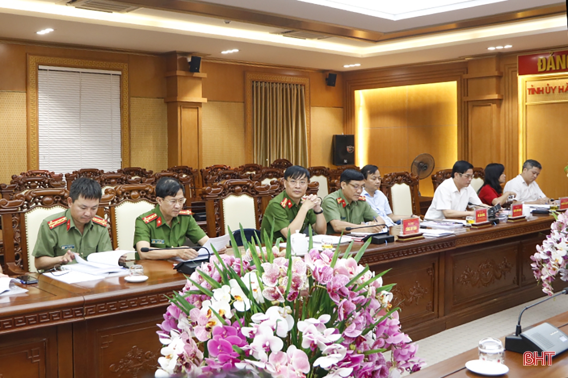 Đảng bộ Công an Hà Tĩnh cần quan tâm xây dựng lực lượng, gắn bó mật thiết với Nhân dân