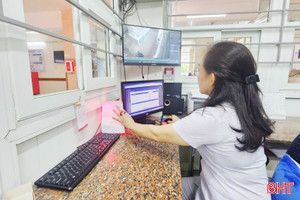 100% bệnh viện, trung tâm y tế ở Hà Tĩnh triển khai kê đơn thuốc điện tử