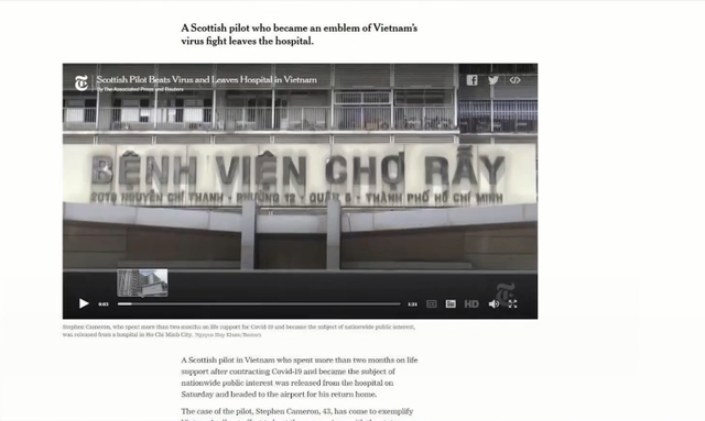 CDC Mỹ: Thật tuyệt vời khi Bệnh viện Chợ Rẫy là điểm sáng trên báo chí quốc tế! - Ảnh 1. CDC Mỹ: Thật tuyệt vời khi Bệnh viện Chợ Rẫy là “điểm sáng” trên báo chí quốc tế!