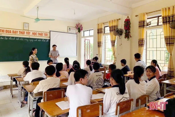 Hà Tĩnh giảm 132 trường công lập, tập trung nguồn lực nâng cao chất lượng giáo dục