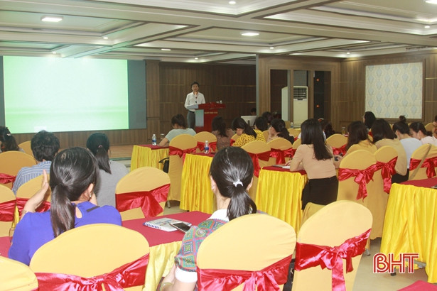 Giúp phụ nữ Hà Tĩnh khởi nghiệp, xây dựng cuộc sống an toàn