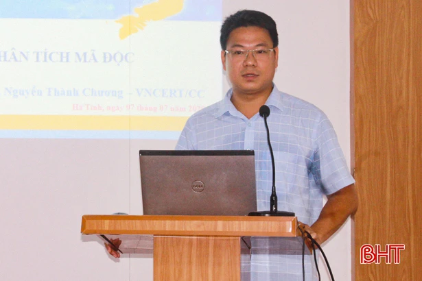 Nâng cao kỹ năng ứng phó sự cố tấn công mạng cho cán bộ công nghệ thông tin Hà Tĩnh