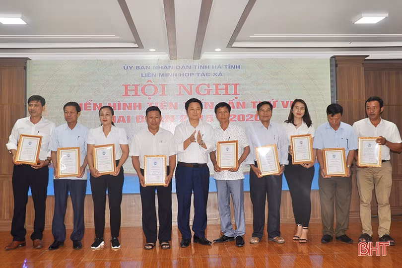 Tuyên dương 14 tập thể, 18 cá nhân thuộc khối kinh tế tập thể