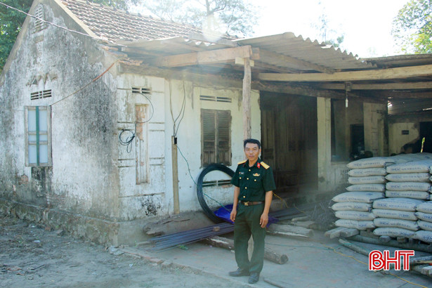 Khởi công xây nhà đồng đội cho quân nhân hoàn cảnh khó khăn ở Nghi Xuân