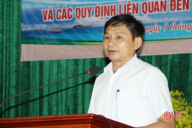 Trang bị kiến thức pháp lý cho ngư dân Nghi Xuân bám biển, bảo vệ chủ quyền