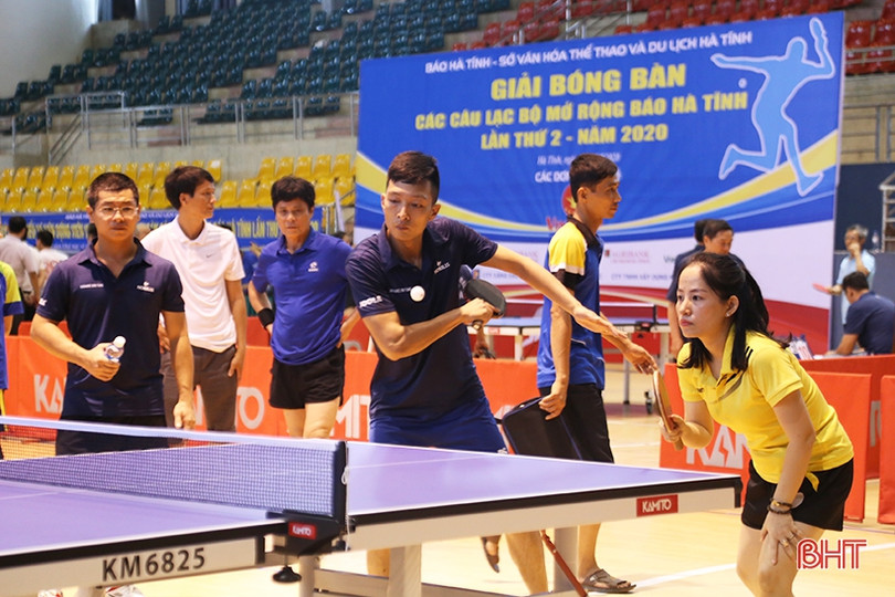Giải bóng bàn các CLB mở rộng Báo Hà Tĩnh: Kịch tính trận chung kết đơn nam
