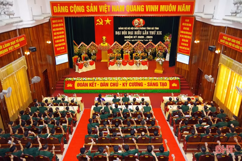 Ban Chấp hành Đảng bộ BĐBP Hà Tĩnh nhiệm kỳ 2020 - 2025 họp phiên thứ nhất bầu các chức danh