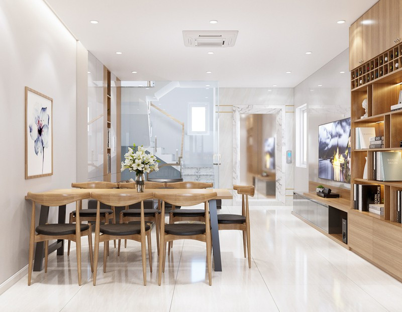 nhà phố hiện đại dành cho những gia đình bận rộn hình 4 Nhà phố hiện đại dành cho những gia đình bận rộn