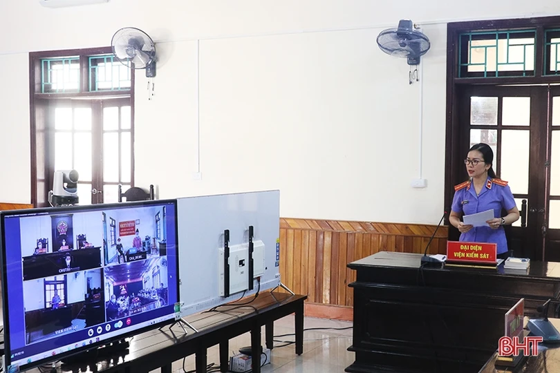 TAND Hà Tĩnh tổ chức phiên tòa trực tuyến, tuyên bị cáo 10 năm tù